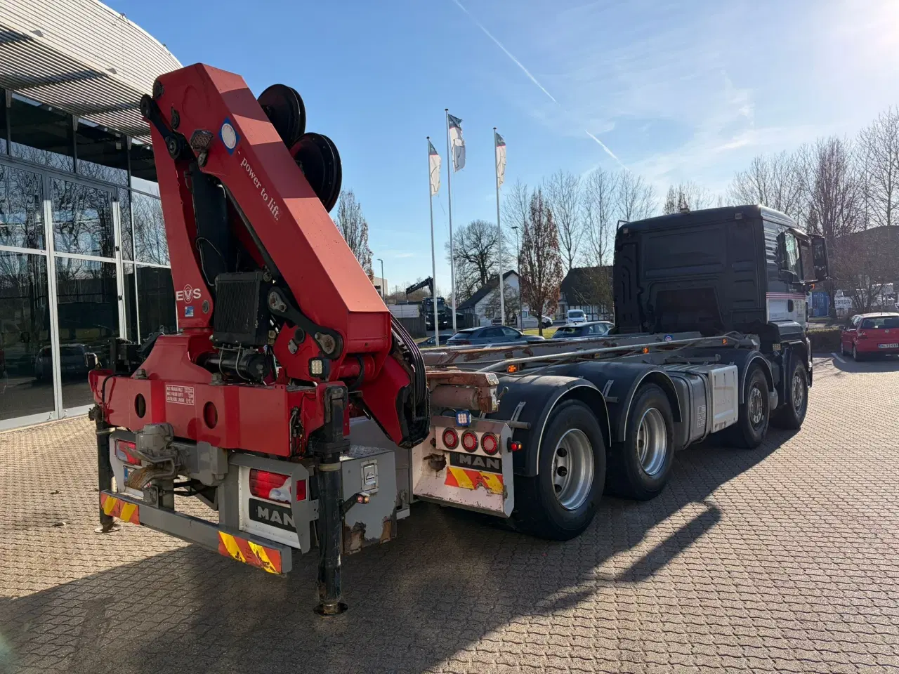 Billede 3 - MAN TGS 35.480 8X4 BL, Hejs-kran