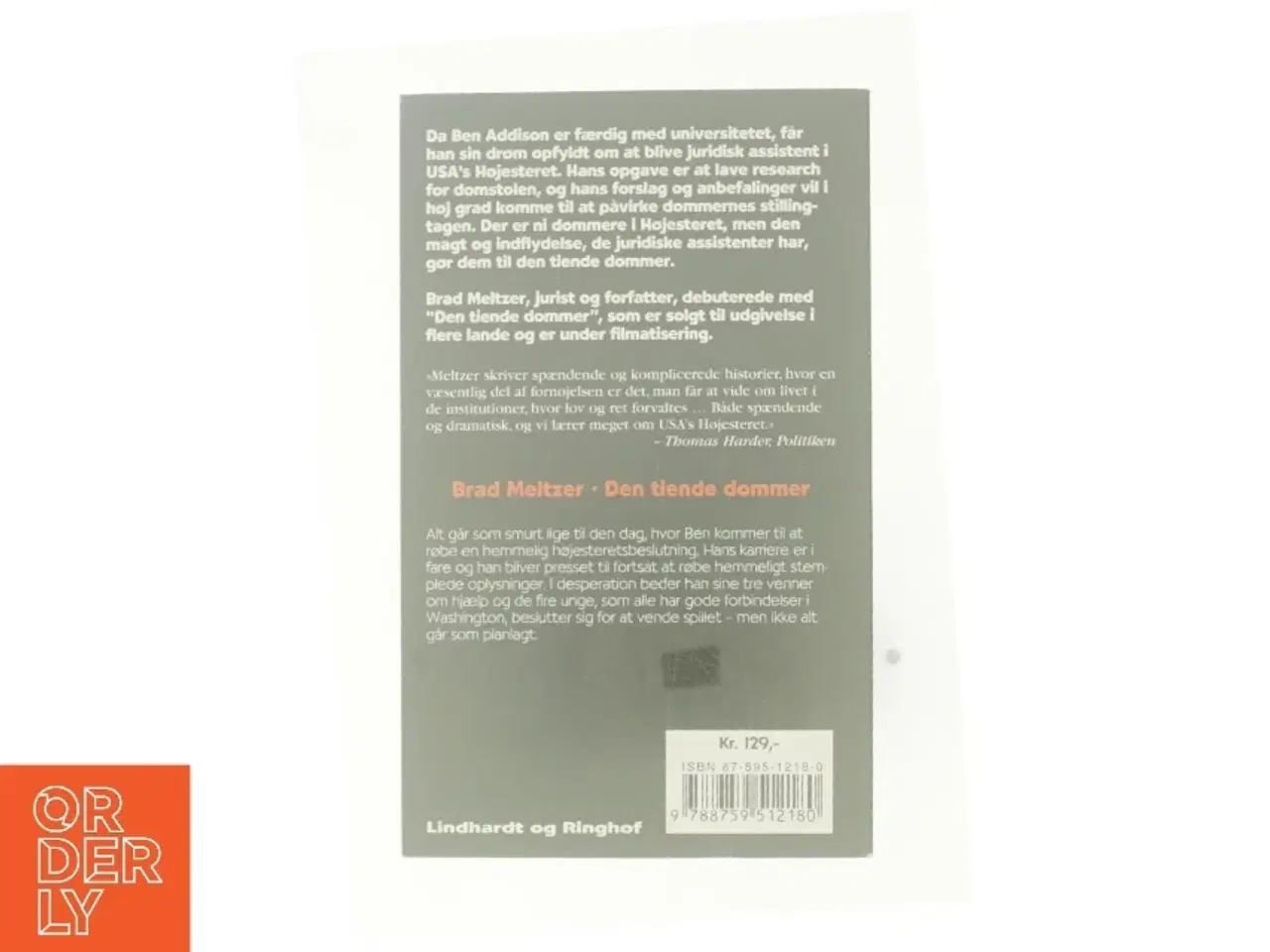 Billede 3 - Den tiende dommer af Brad Meltzer (Bog)
