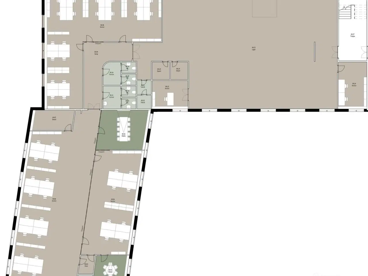 Billede 11 - Erhvervslejemål i præsentabel flerbrugerejendom med optimal beliggenhed