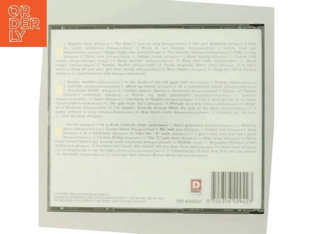 Billede 3 - Duke Ellington - Golden Greats CD-sæt fra Disky Communications Europe B.V.