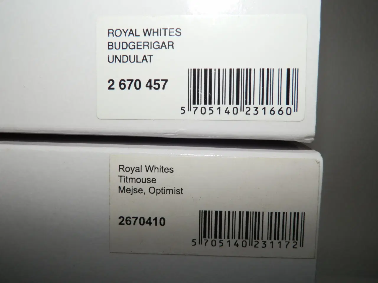 Billede 9 - Royal Whites Undulat & Mejse figur