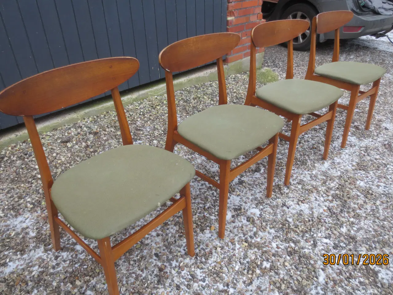 Billede 2 - 4 stk Farstrup teak stole Model 210