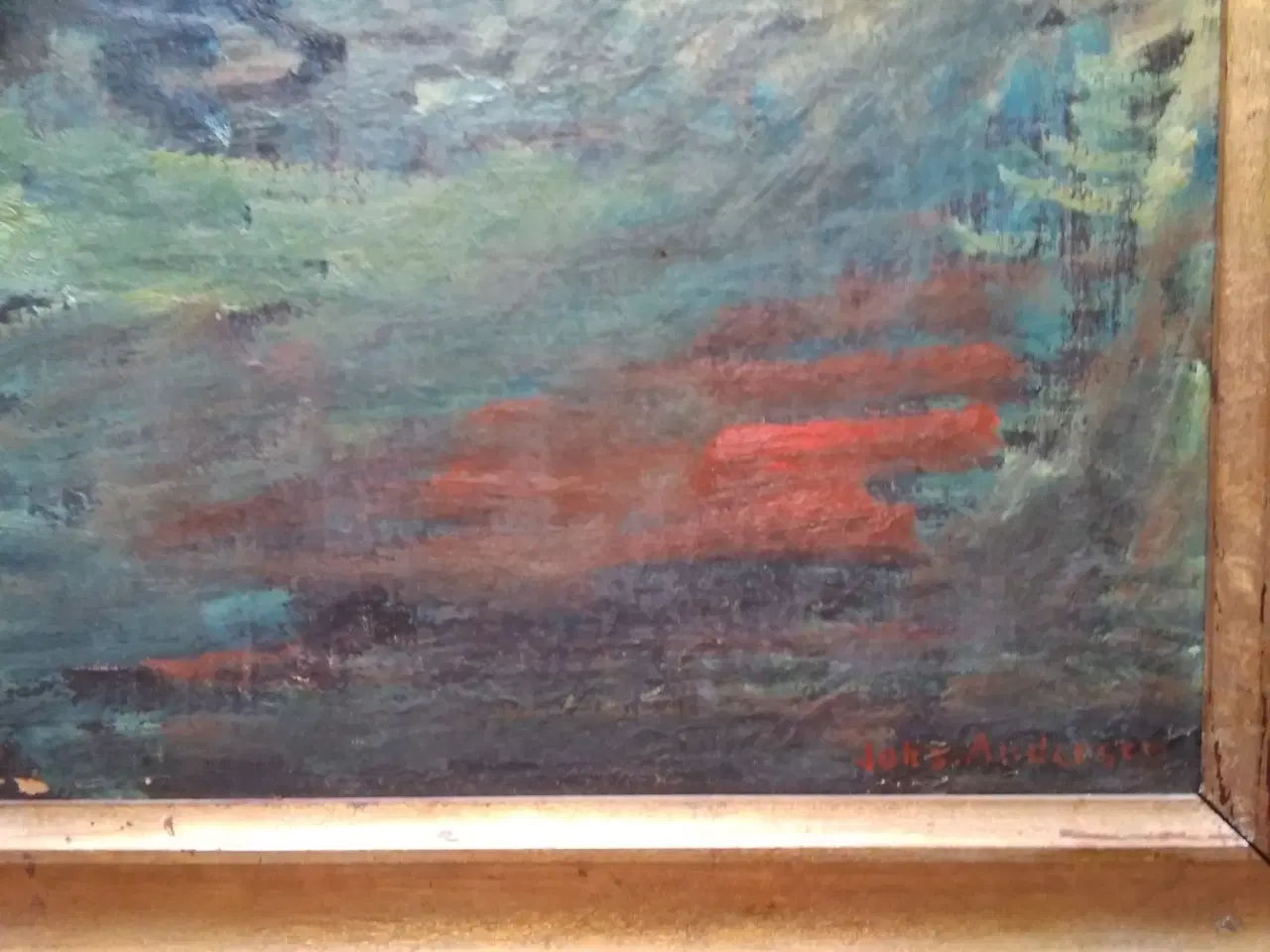 Billede 2 - Maleri.Johannes Andersen.Fynsk maler