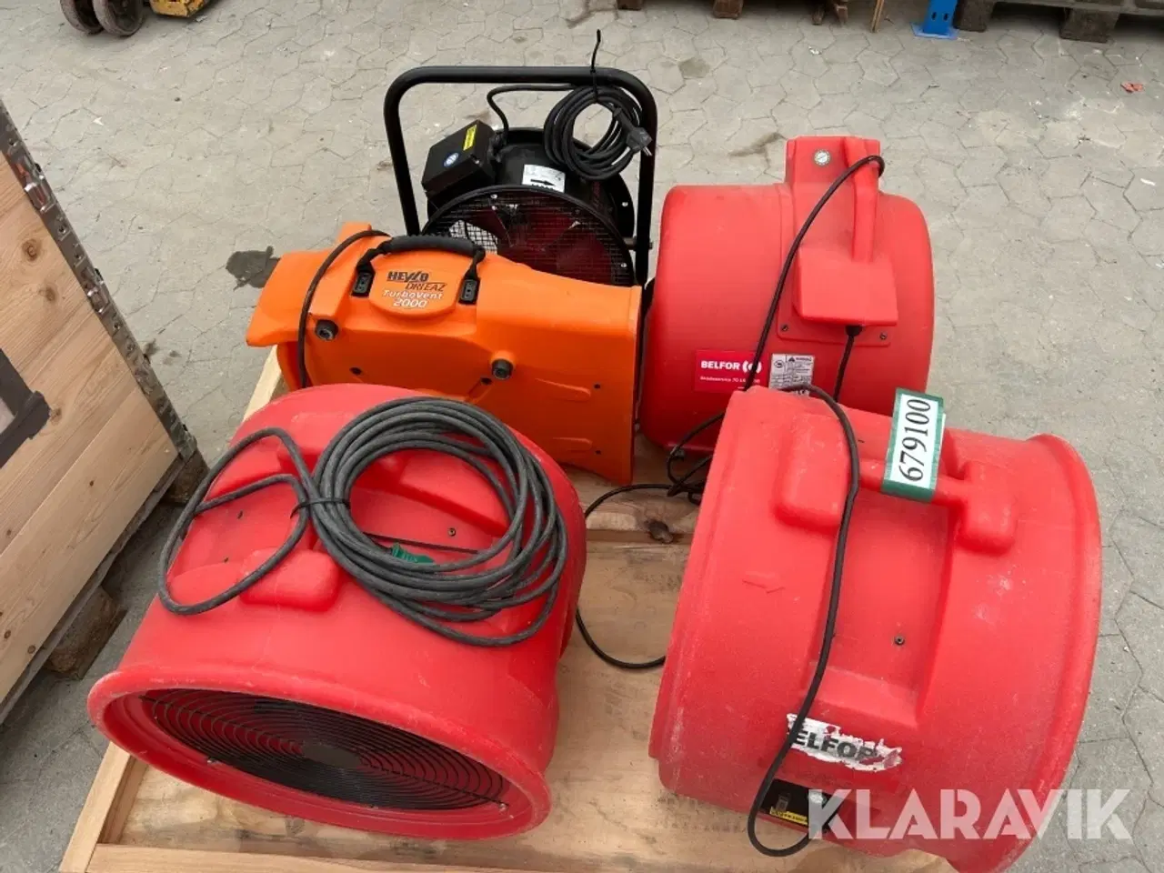 Billede 3 - Ventilatorer & slanger 5 styk