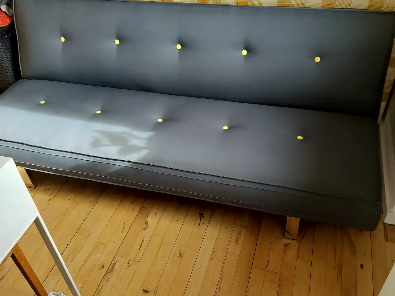 Billede 1 - Fin mørkegrå sovesofa 