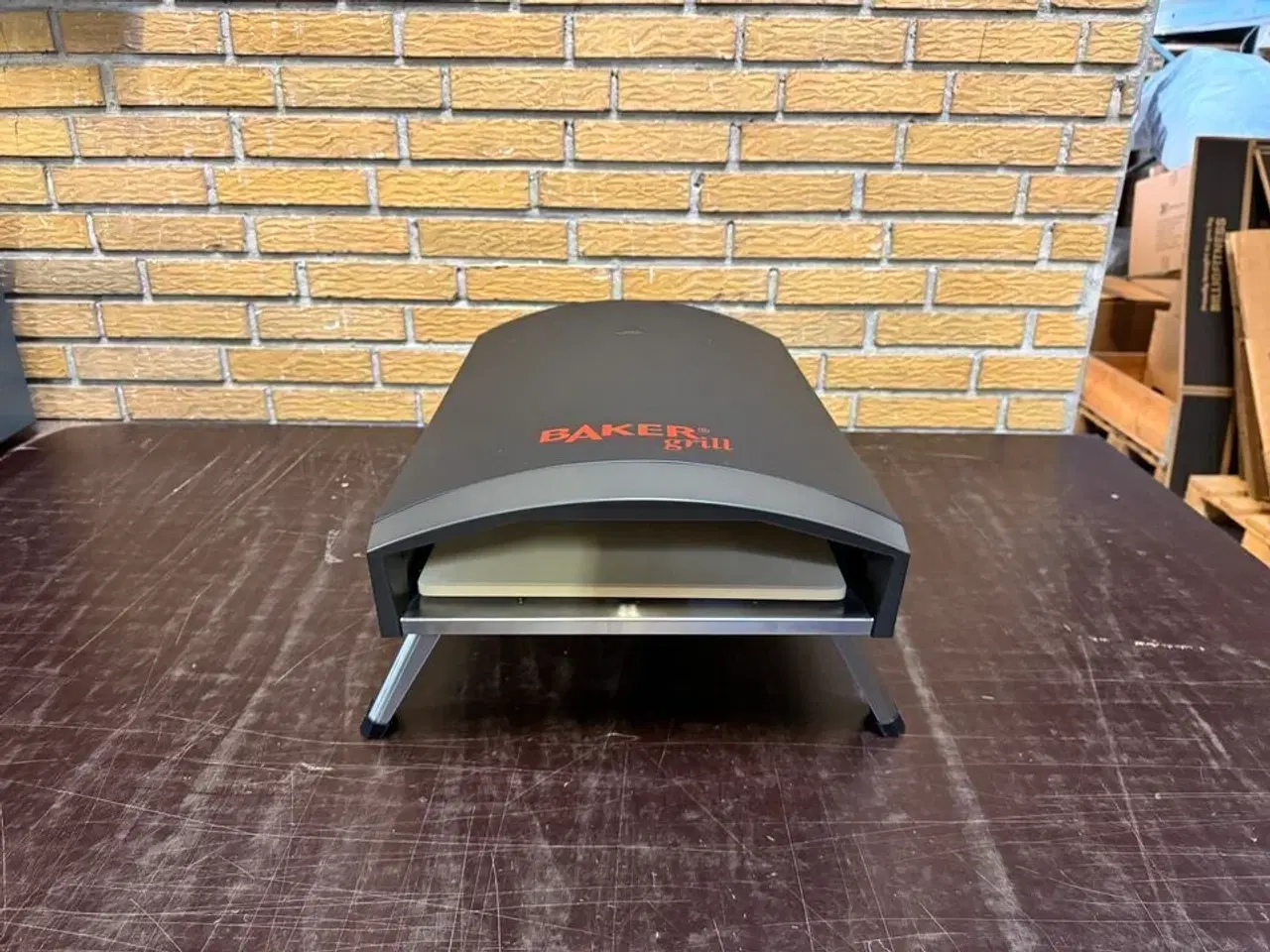 Billede 3 - 13" pizzaovn til gas med pizzasten 4000W