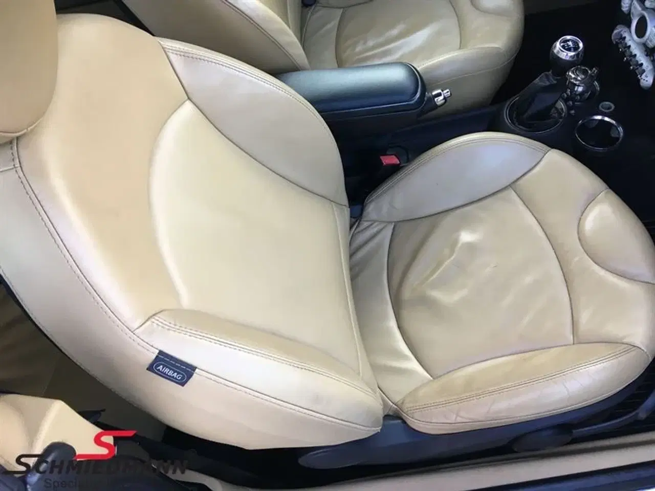 Billede 2 - Sport Læder Indtræk Beige C45366 MINI R57 R57 LCI