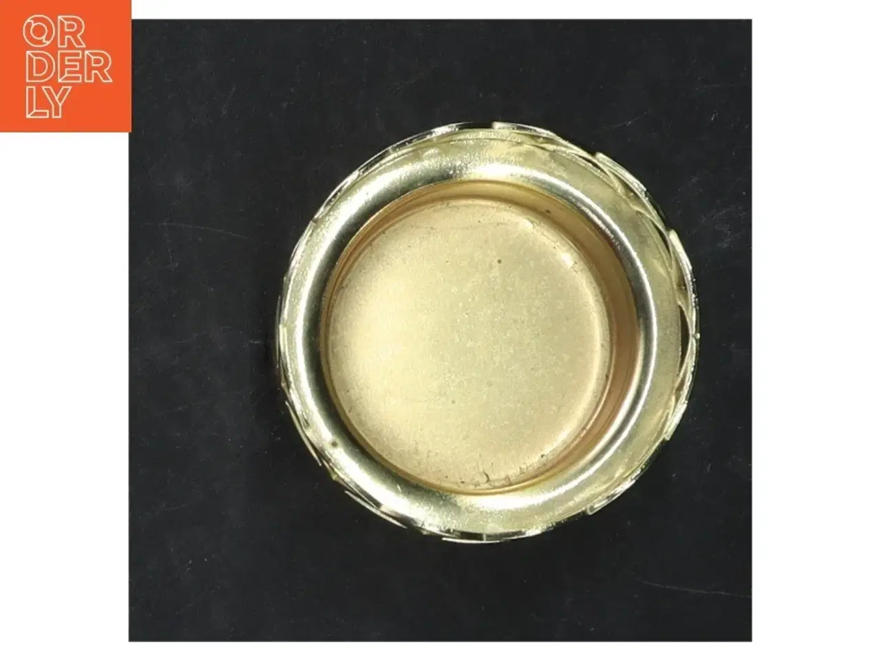 Billede 5 - Tre lysestager i metal (str. Ø 7 cm. 3 styk)