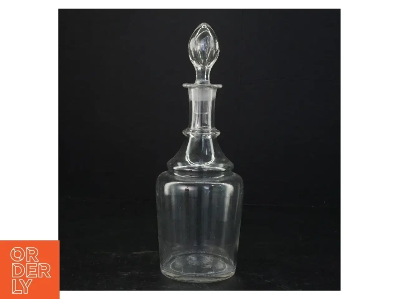 Billede 1 - Glasdekoration med prop (str. 26 x 9 cm)