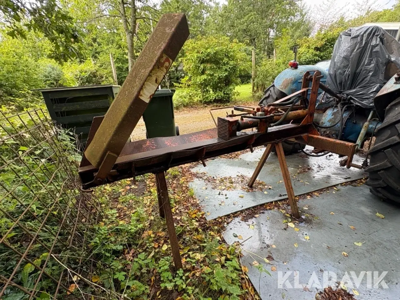 Billede 4 - Hydraulisk brændekløver Stenholts maskinfabrik 6 tons