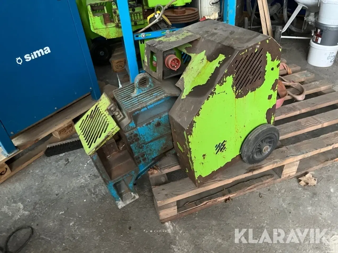 Billede 2 - Armeringsjernsklipper Sima