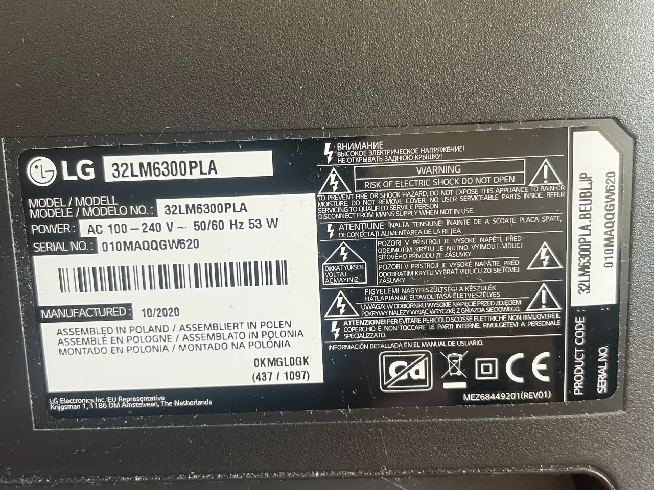 Billede 4 - Smart TV  LG 32 tommer, 