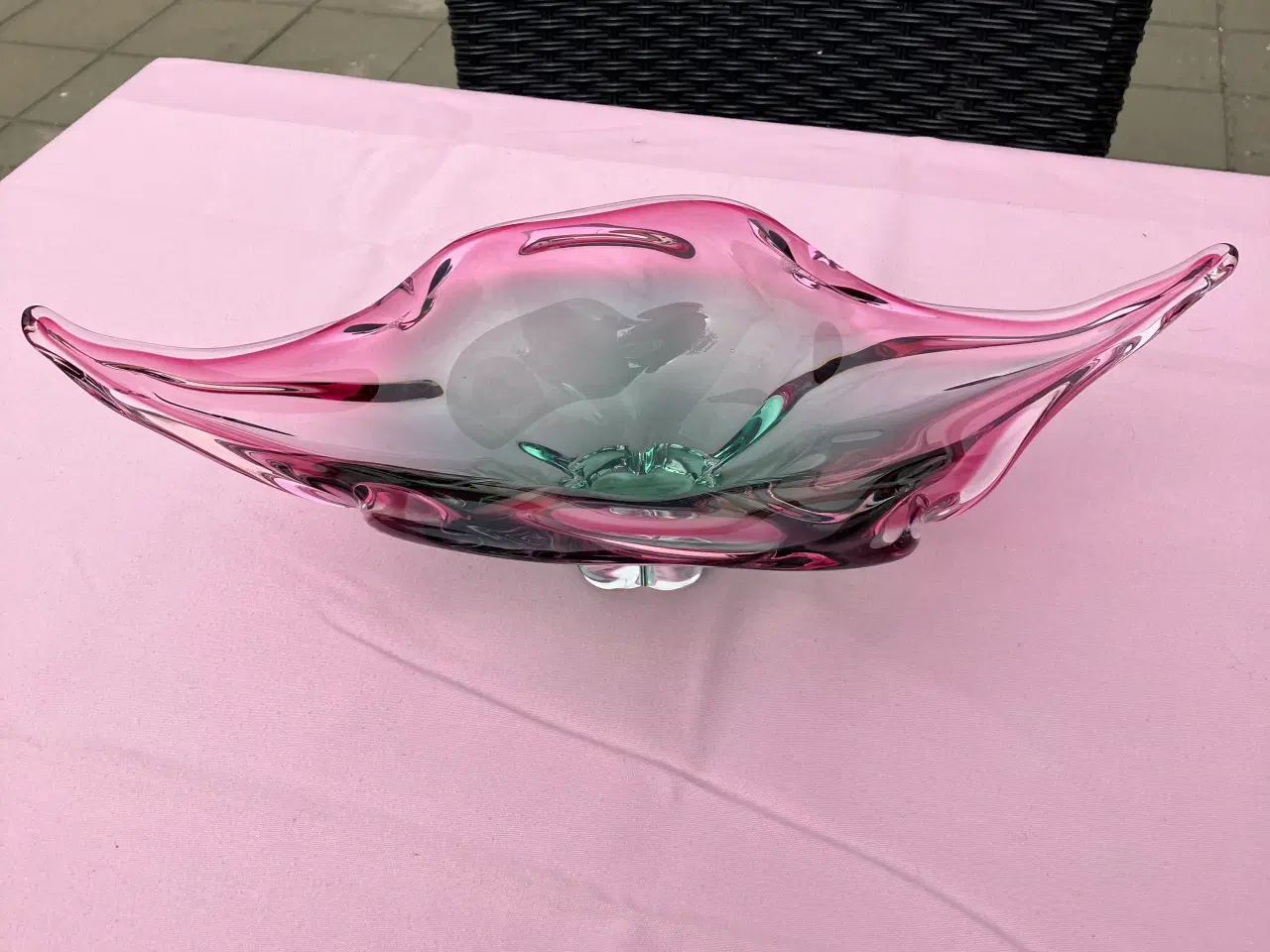 Billede 2 - Stor glas skål