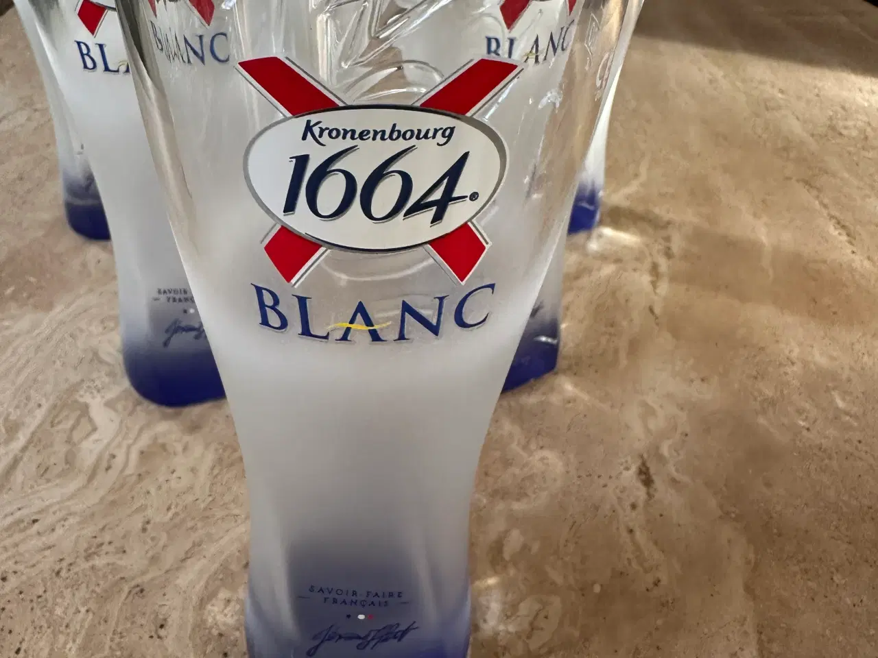 Billede 2 - Blanc ølglas 33 cl. 6 glas