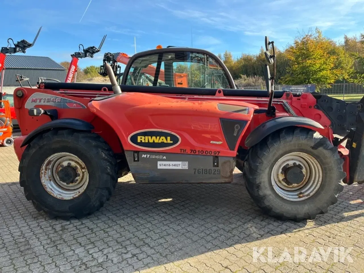 Billede 7 - Teleskoplæsser Manitou MT1840A ST3B