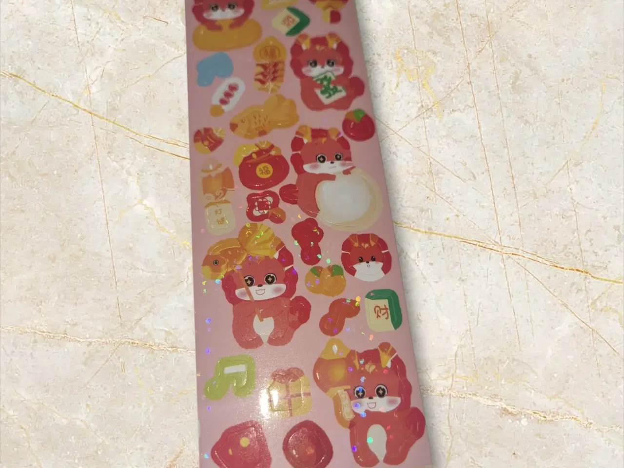 Billede 1 - Zodiak Tigre og Lykkebringere – Farverige Klisterm