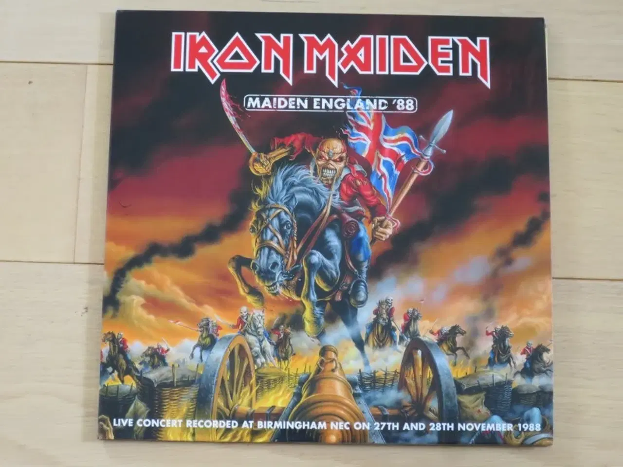 Billede 1 - LP - Iron Maiden, Maiden England '88