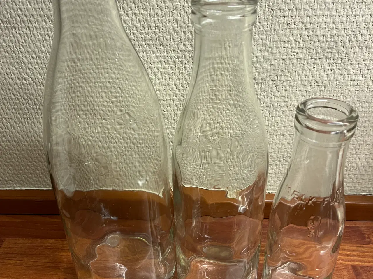 Billede 1 - Gamle mælkeflasker - 3 stk
