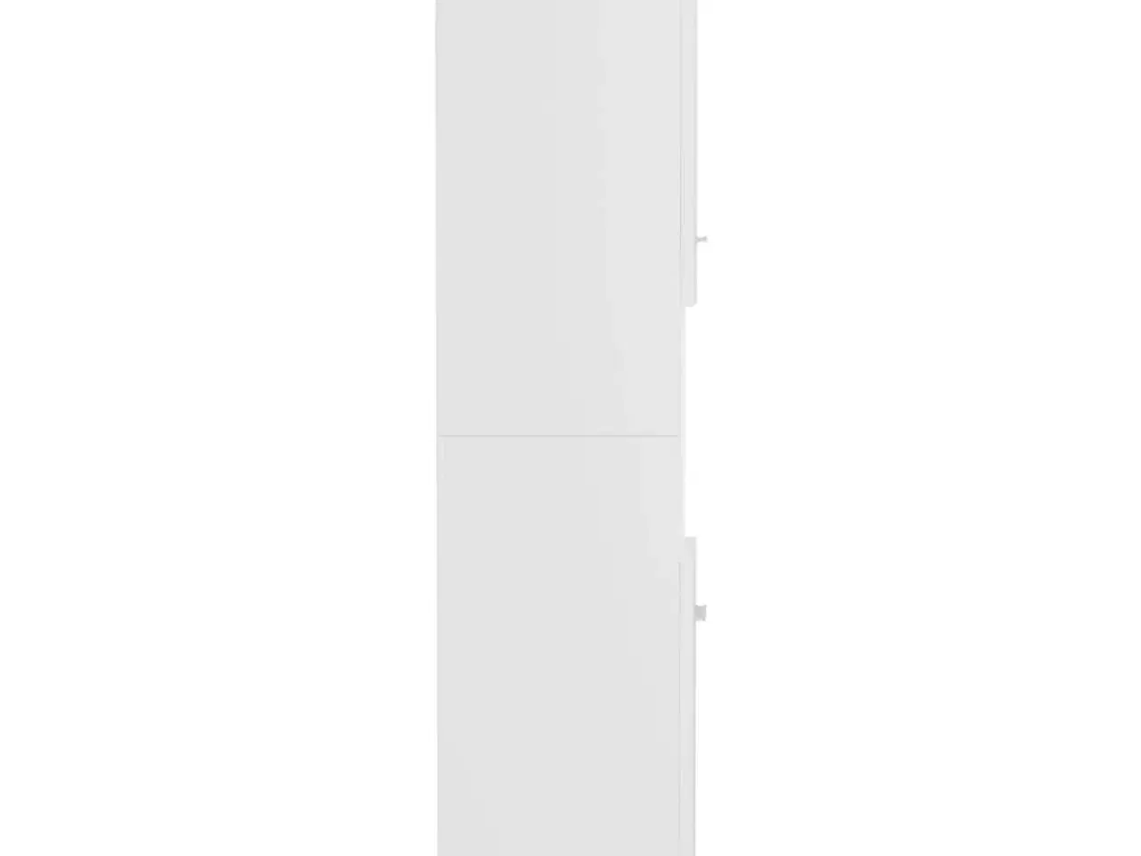 Billede 9 - Badeværelsesskab 30x30x130 cm konstrueret træ hvid