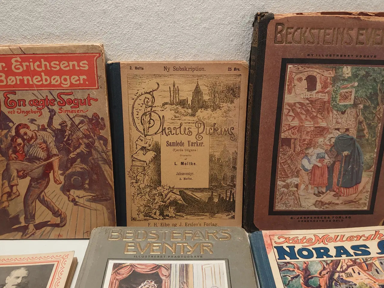 Billede 3 - 12stk gamle børnebøger/romaner inkl.2 OTA.