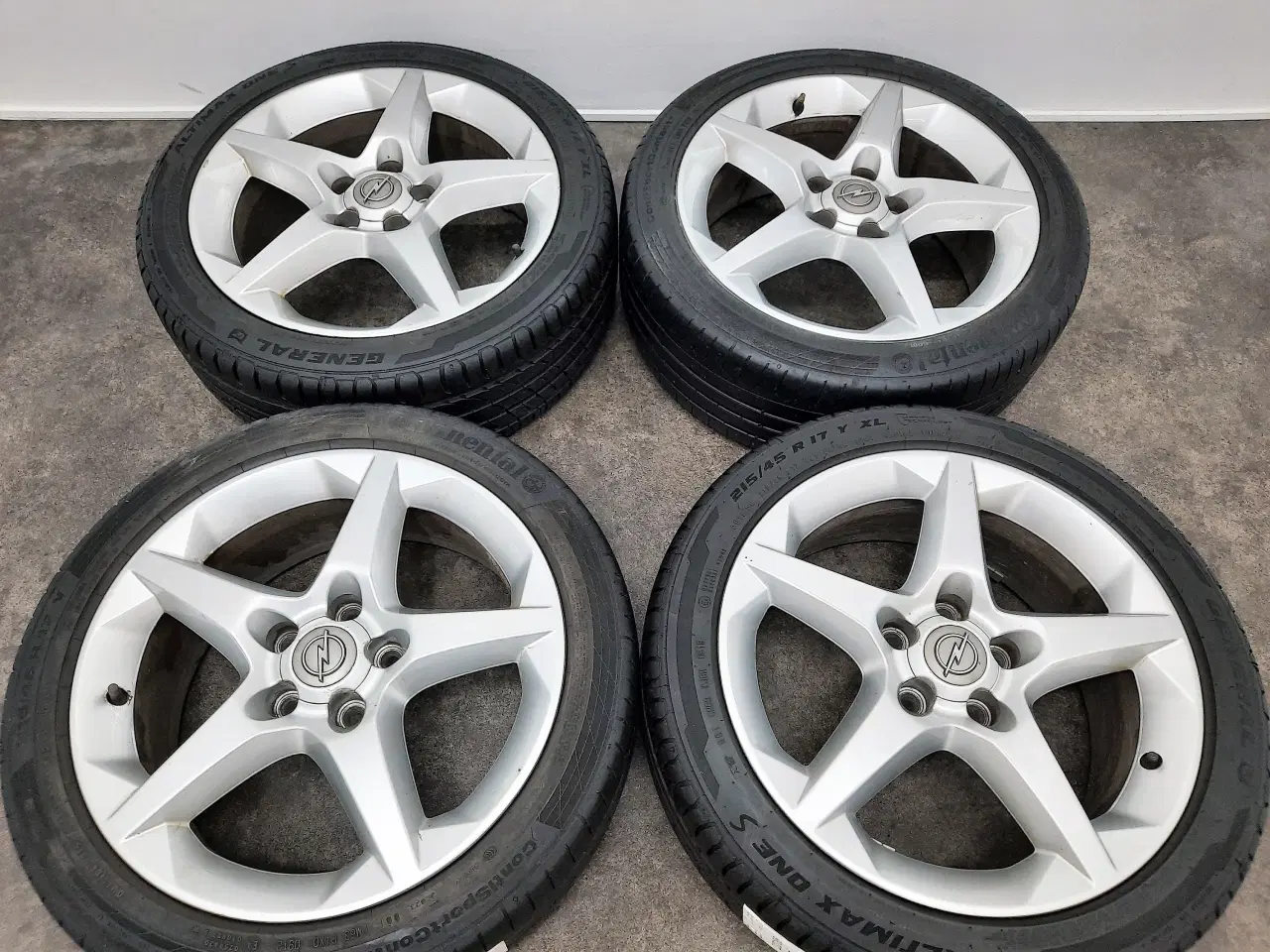 Billede 5 - 5x110 17" ET44 nav 65,1ø Opel sommersæt