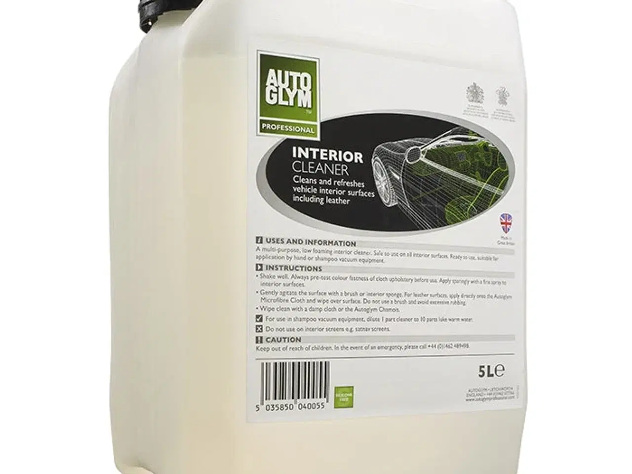 Billede 1 - Autoglym Interior Cleaner 5L Interiørrens