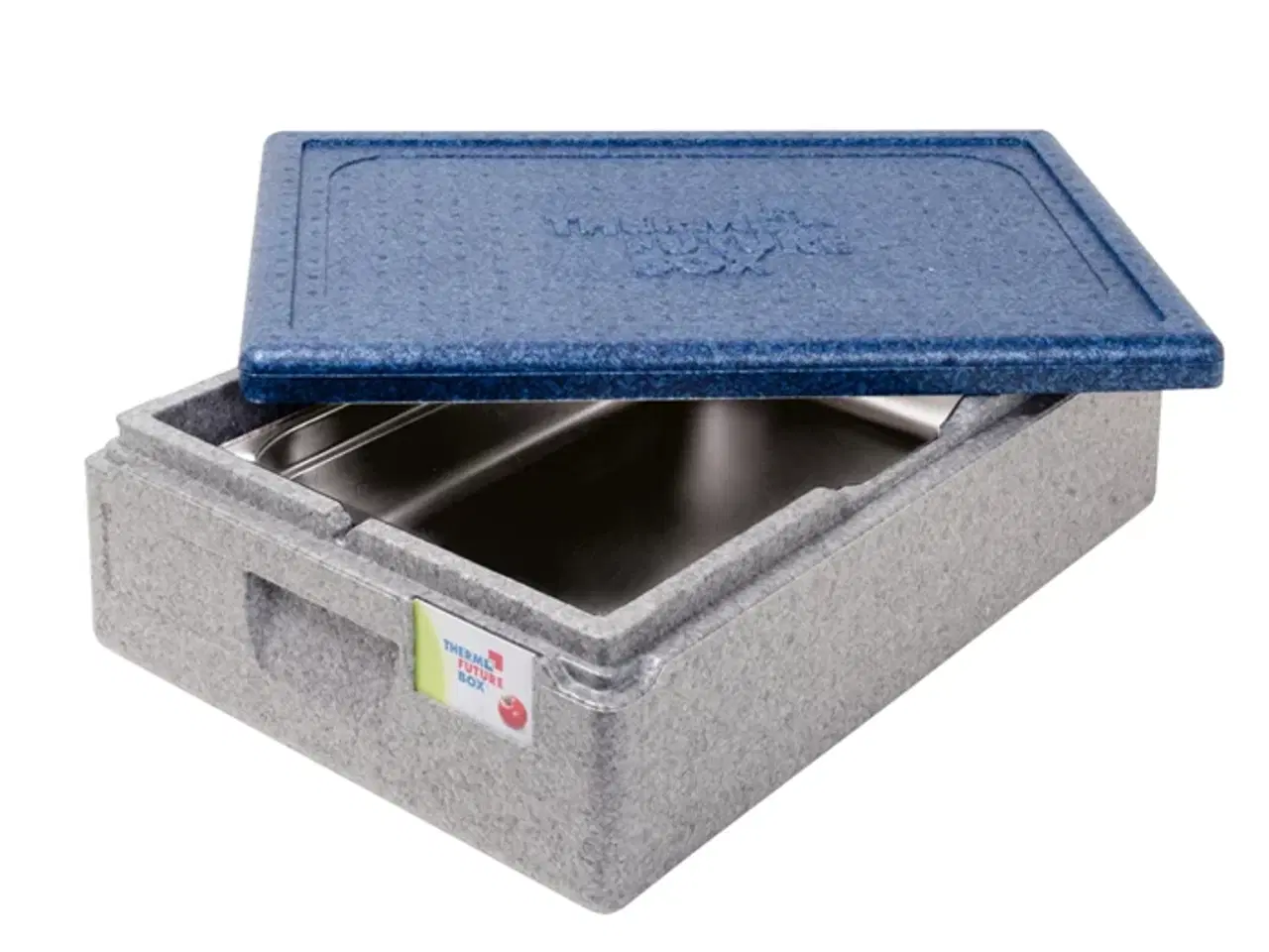 Billede 2 - Termokasse GN 1/1 – 30 L – grå/blå