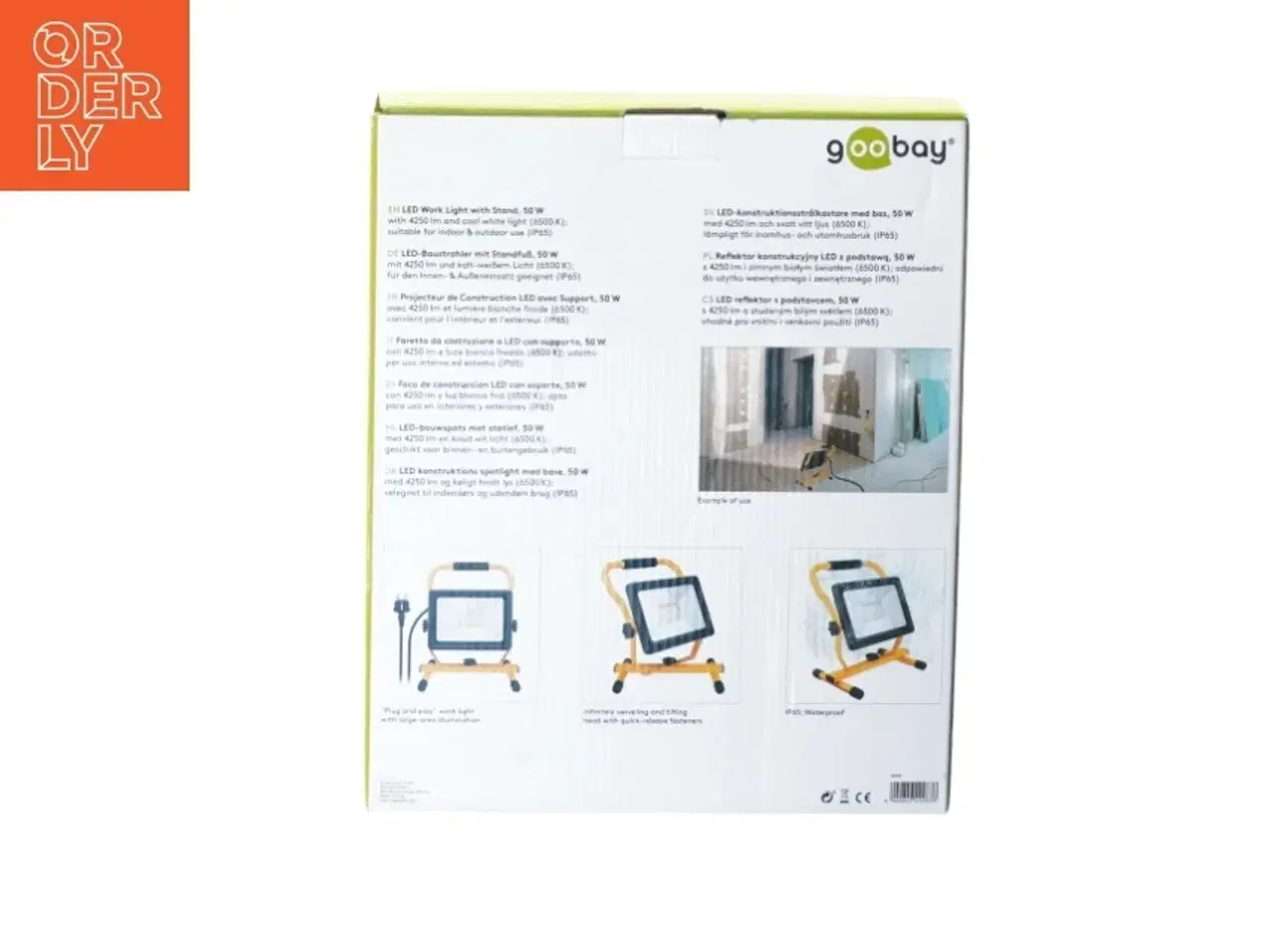 Billede 3 - LED work light with stand fra Goo Bay (str. 33 x 10 x 27 cm)