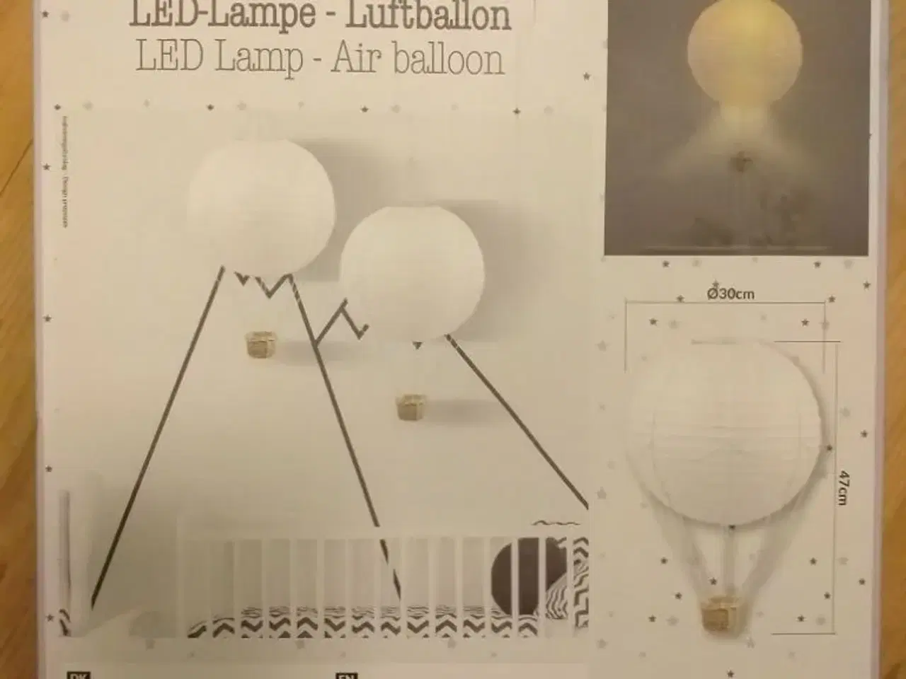 Billede 2 - L) LED Lampe luftballon