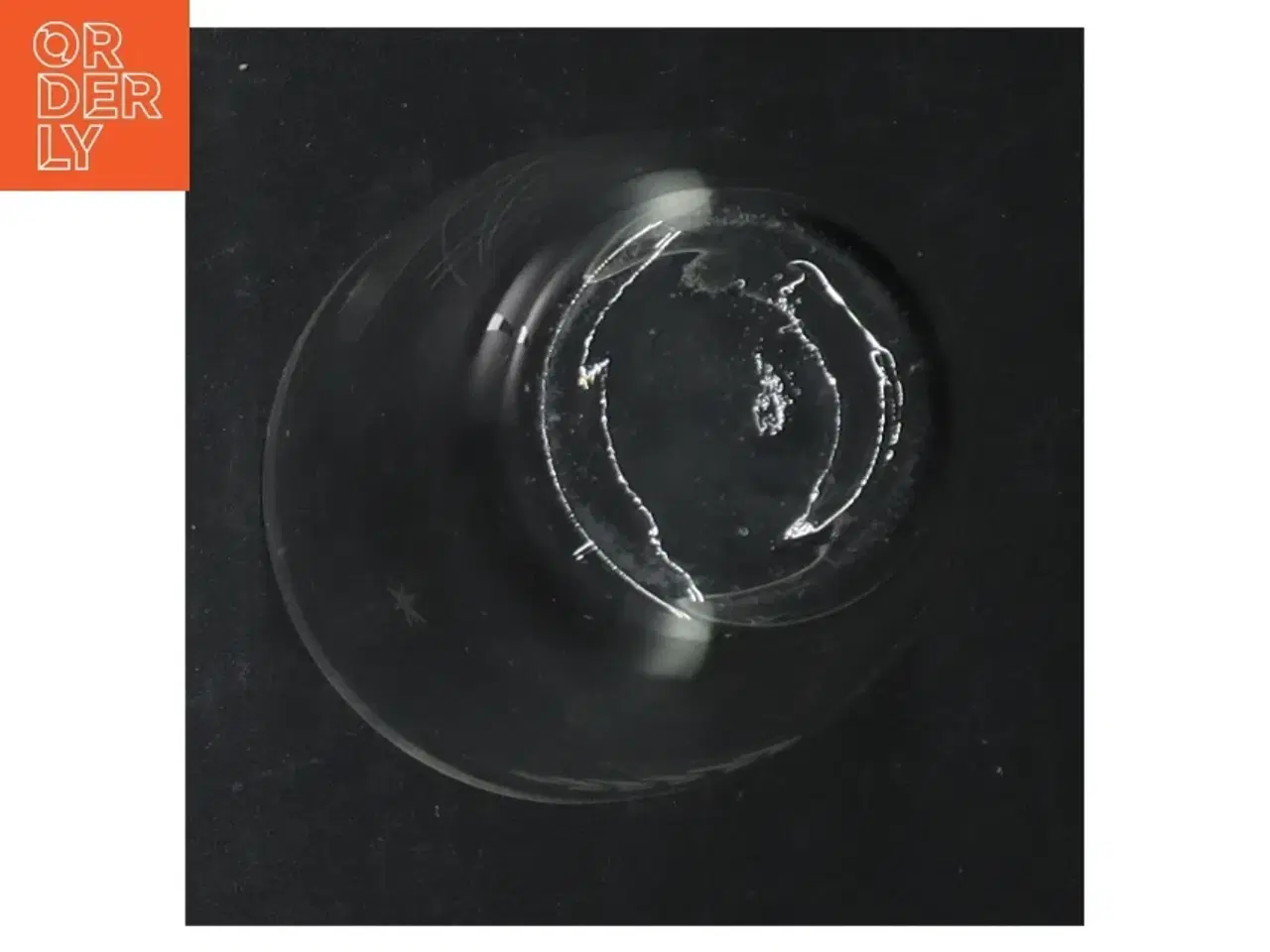 Billede 3 - Graveret glasvase (str. Ø 8 cm. længde, 11,5 cm)