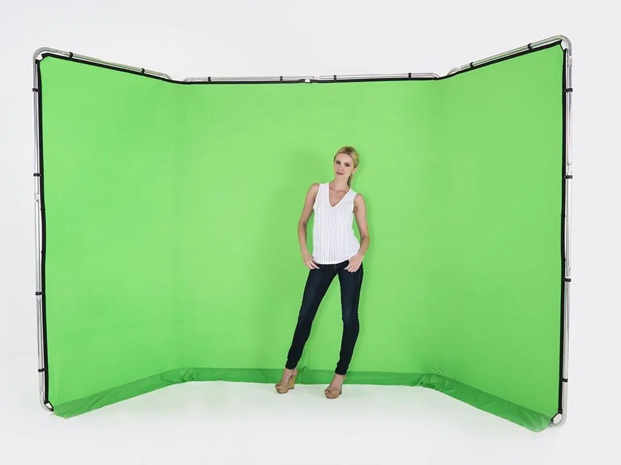 Billede 1 - Green Screen 4x2.3m