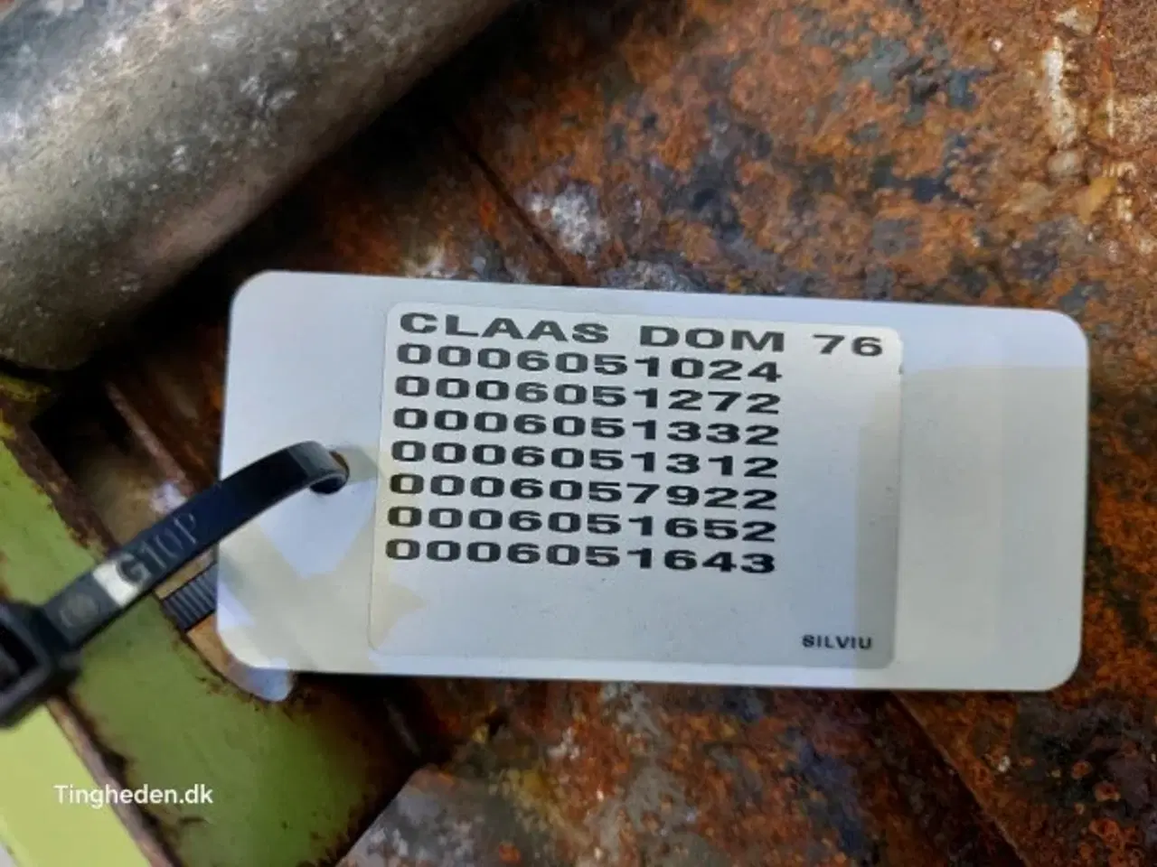 Billede 9 - Claas Dominator 76 Fylderør 0006051024