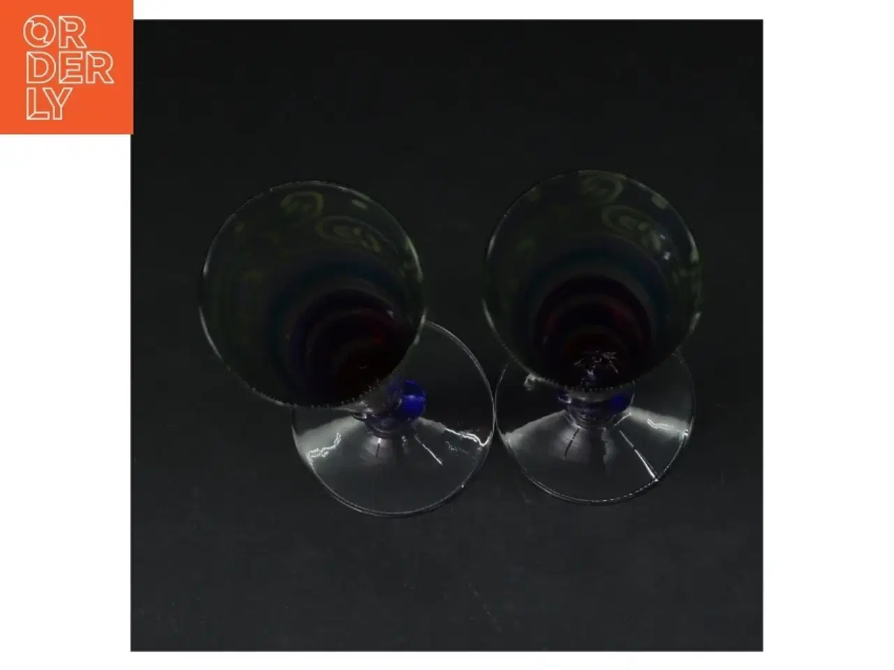 Billede 2 - Dekorative glas (str. Ø. 7 cm. længde, 22,5 cm)