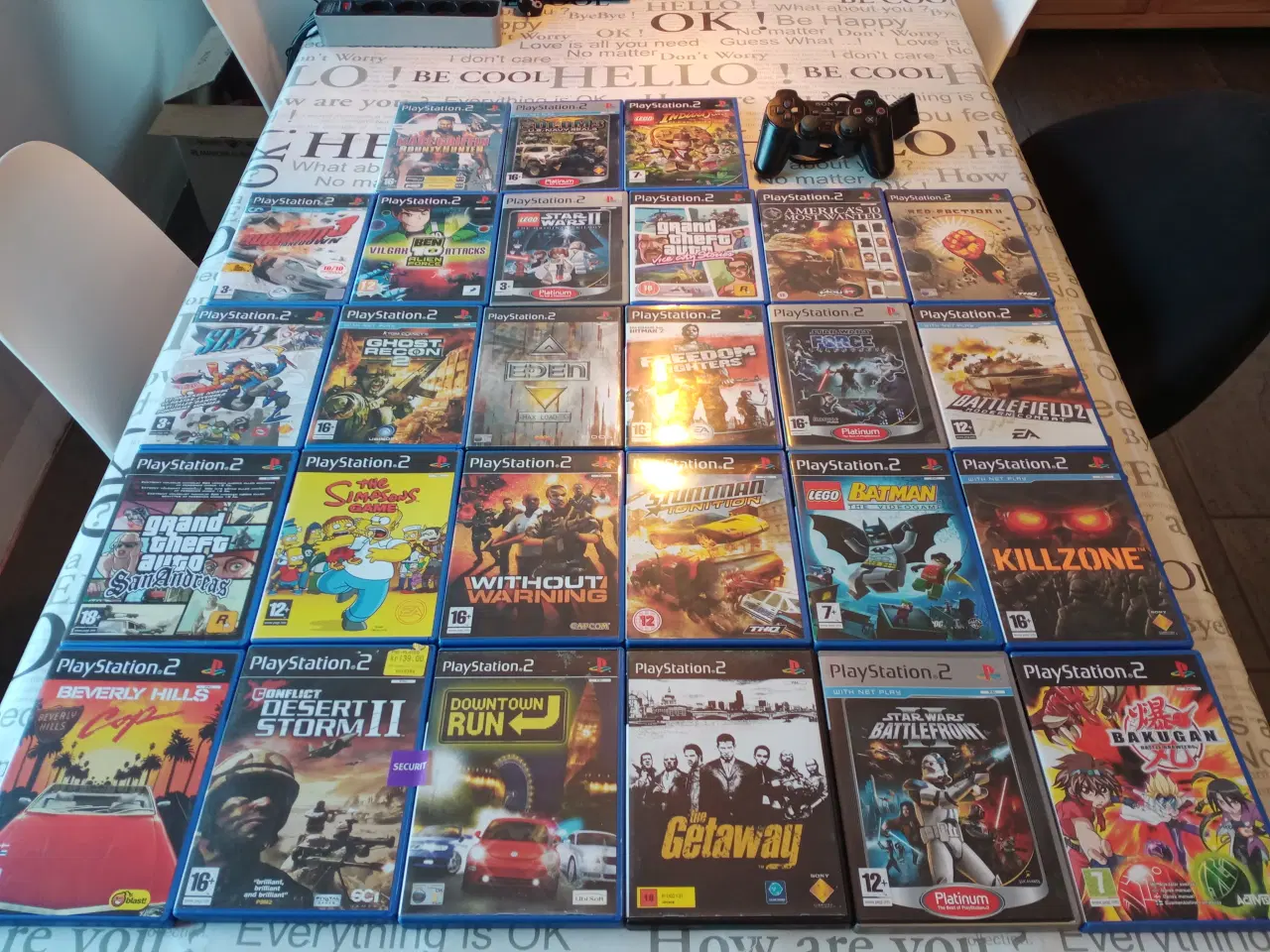 Billede 2 - 27 playstation ps2 spil + joystik