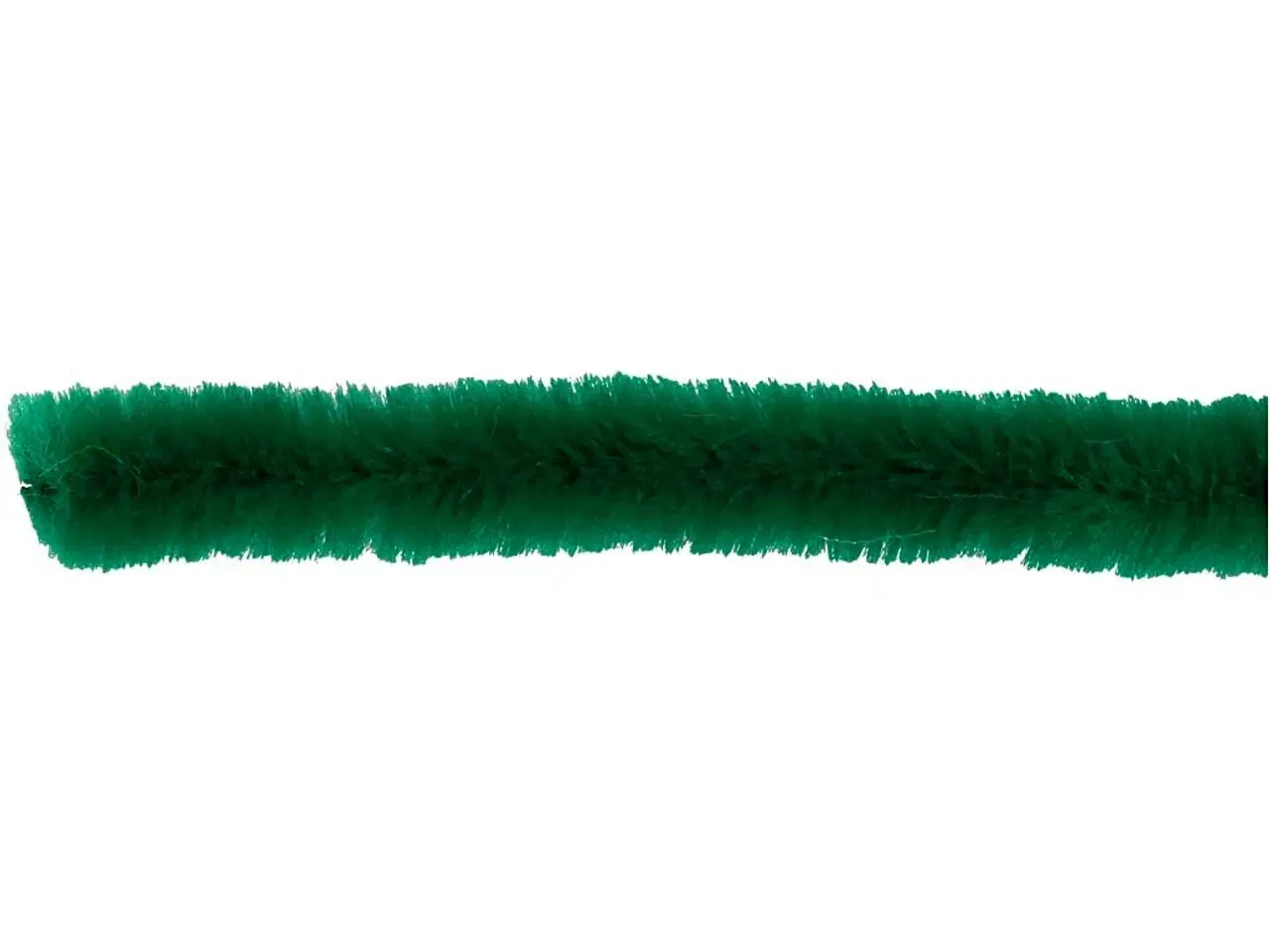 Billede 1 - Chenille, L: 30 cm, tykkelse 9 mm, mørk grøn, 25stk./ 1 pk.