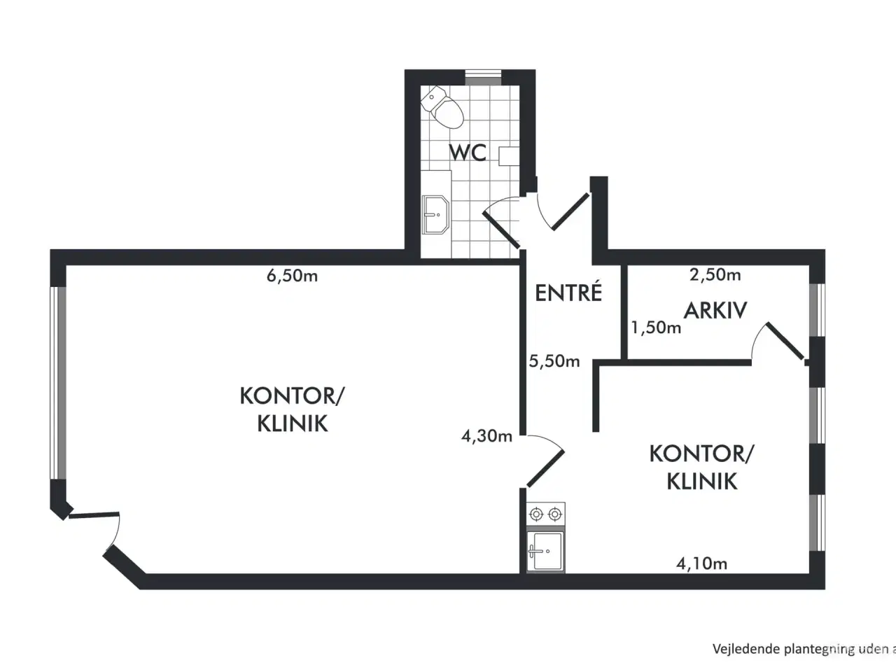 Billede 12 - Erhvervsejerlejlighed med stor synlighed