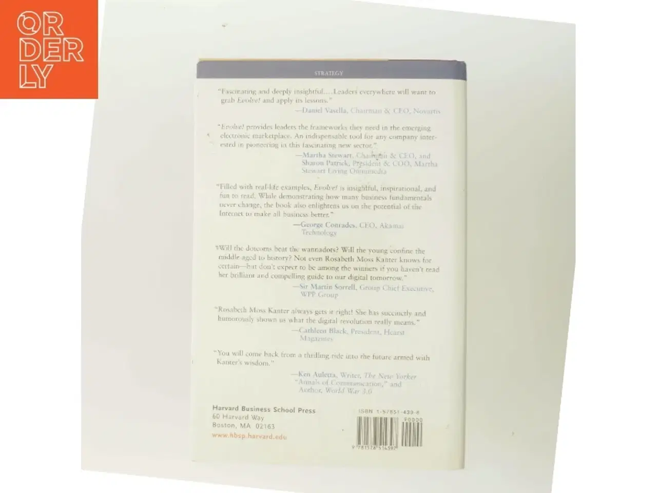 Billede 3 - Evolve! : Succeeding in the digital culture of tomorrow af Rosabeth Moss Kanter (Bog)