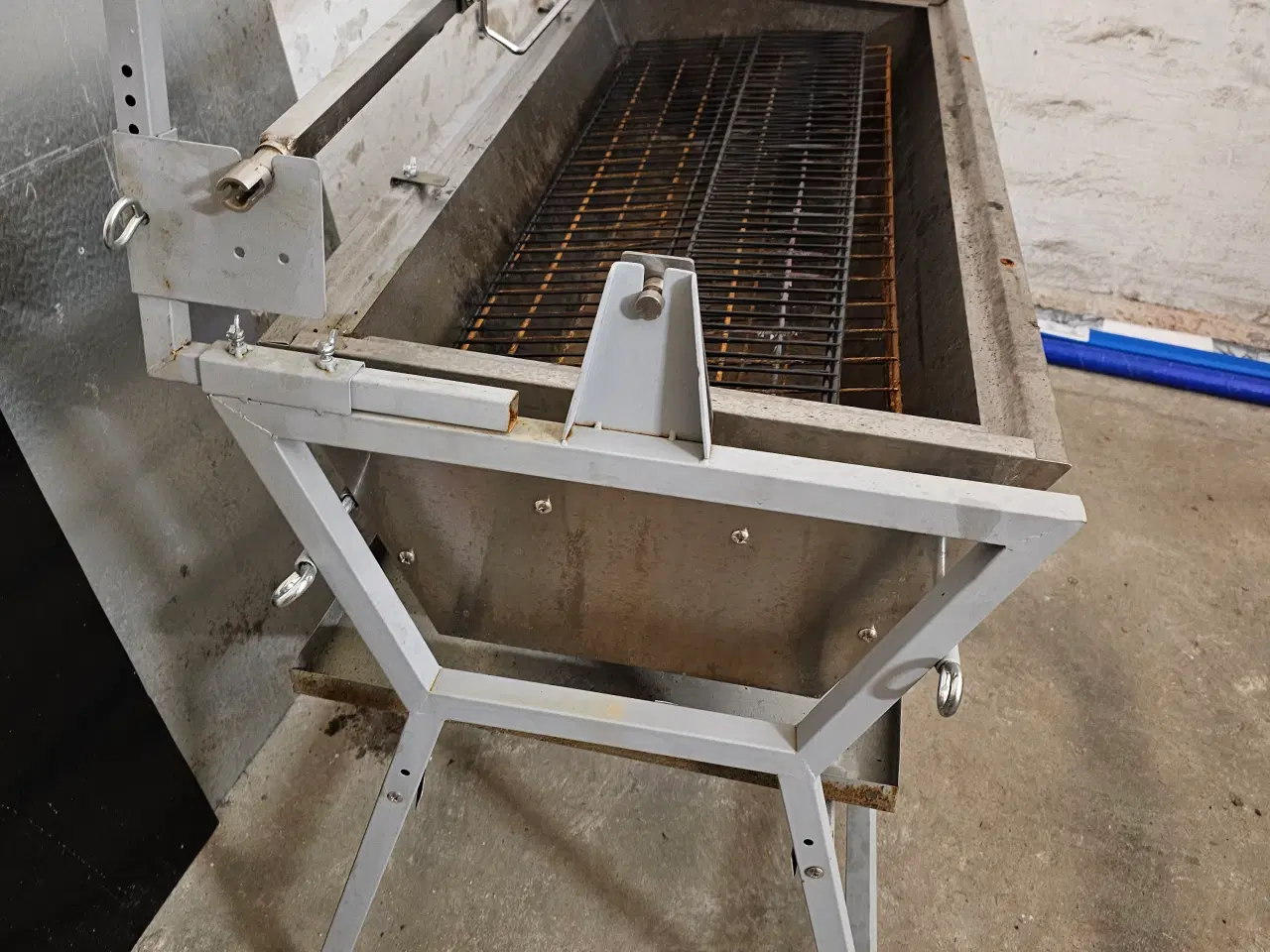 Billede 4 - grill med rotisserie rustfri stål