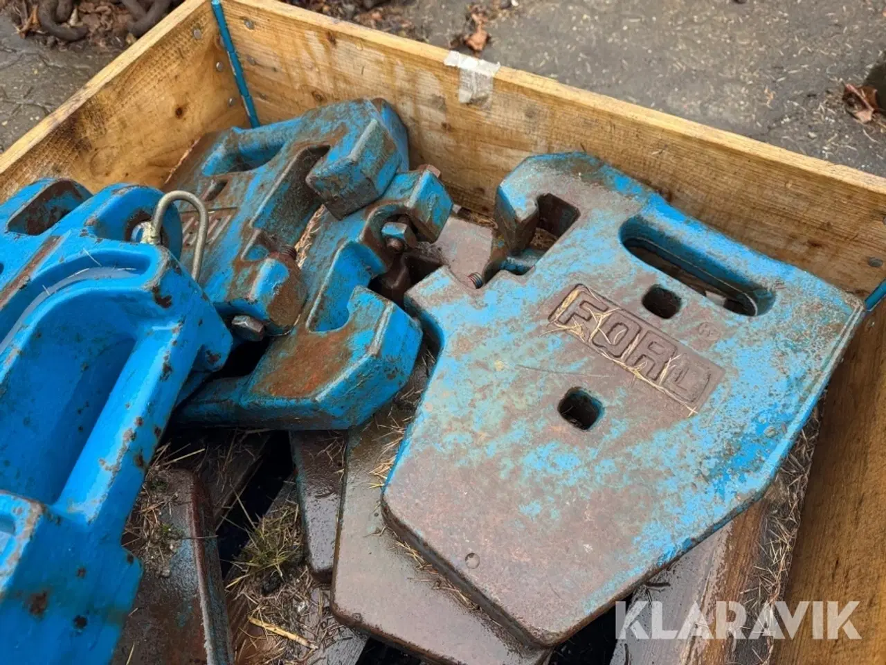 Billede 7 - Frontklodser til Ford traktor 11 styk