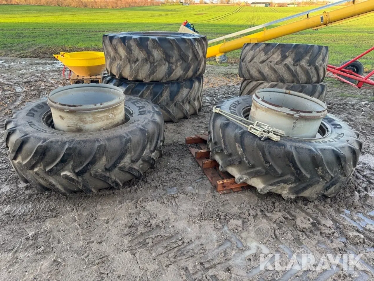 Billede 1 - Tvillingedæk Goodyear DT812