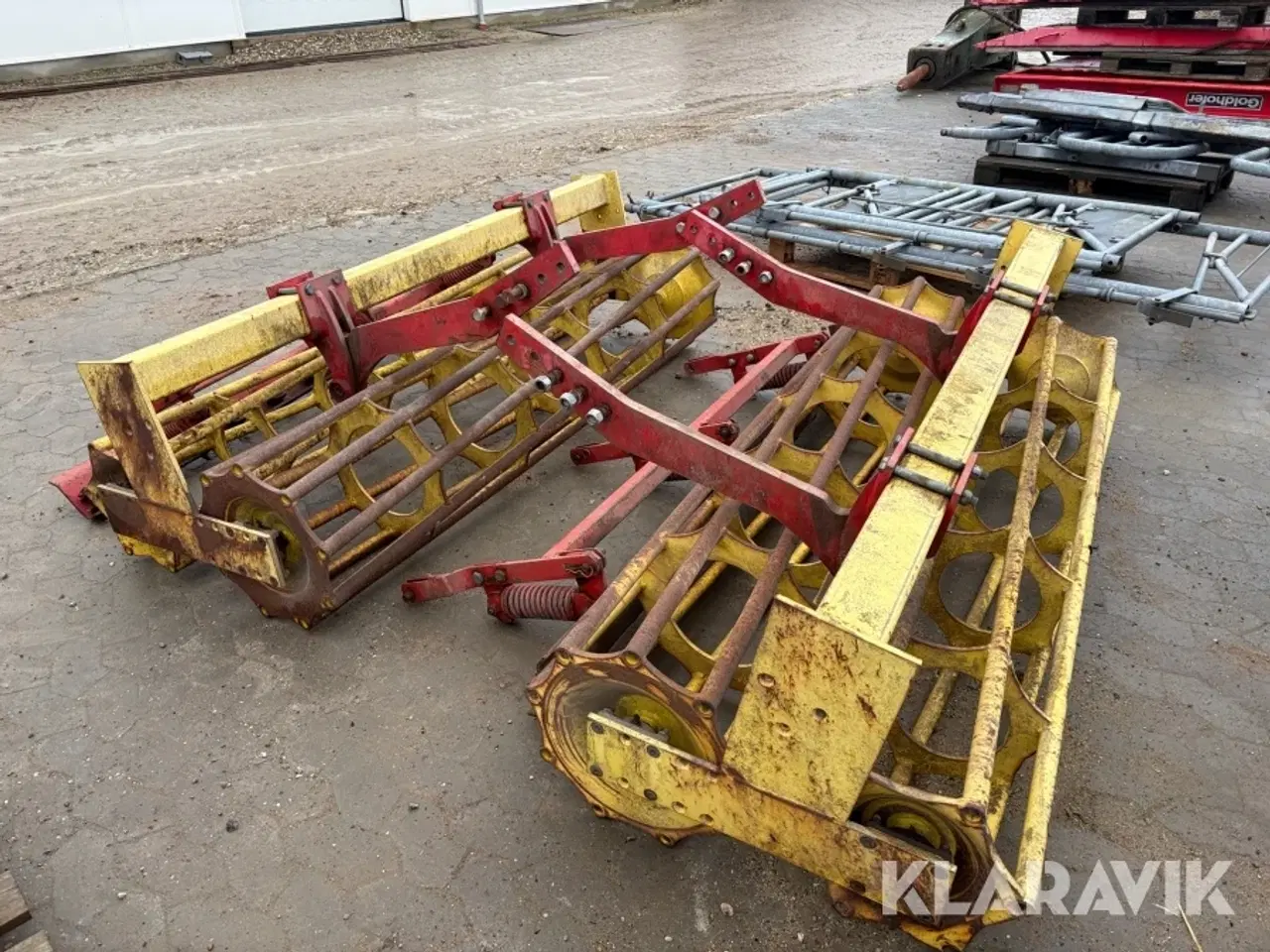 Billede 4 - Pakvalse 2styk med slæbeplanke