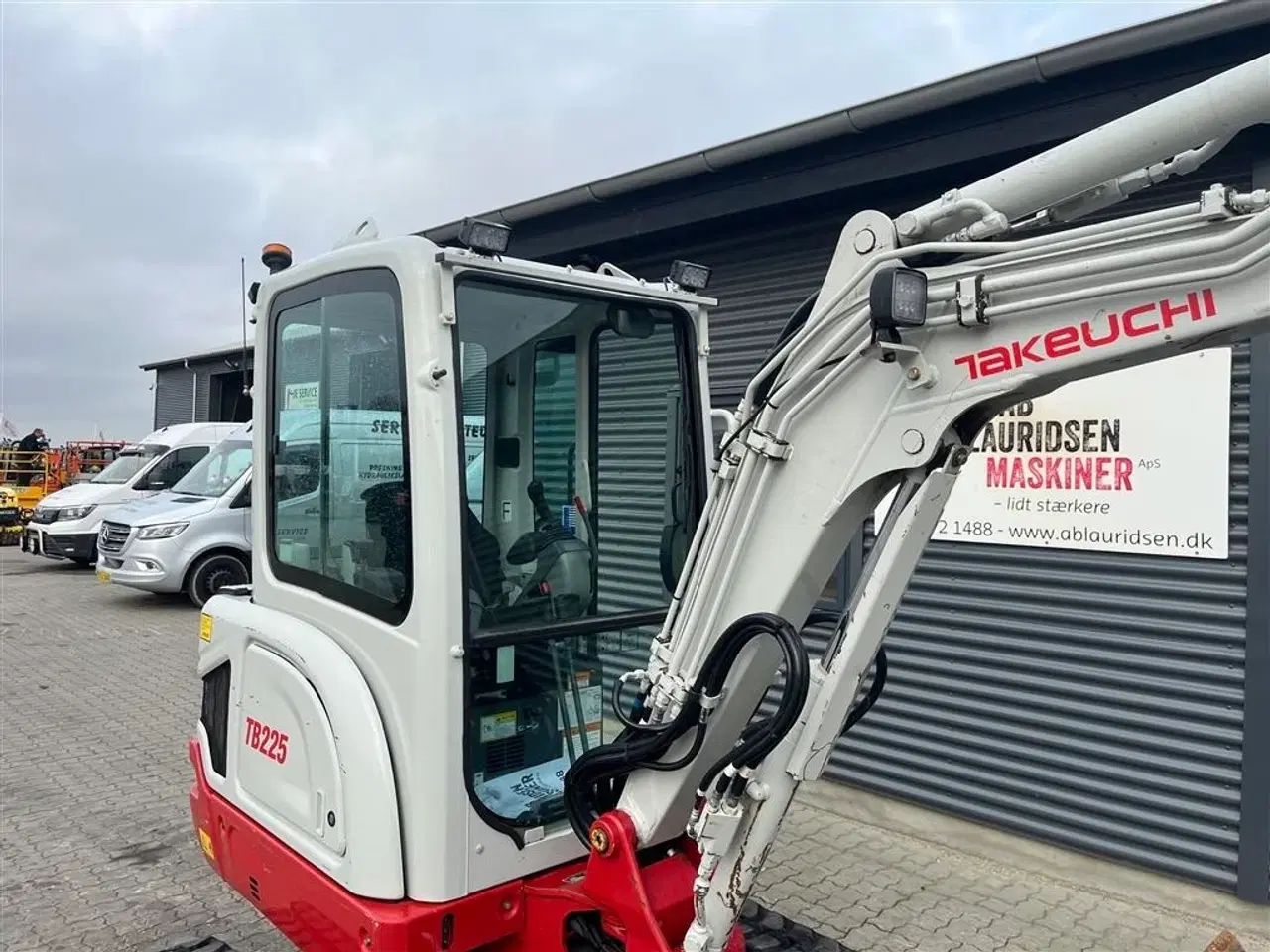 Billede 16 - Takeuchi TB 225 Tiltman med hydraulisk s40