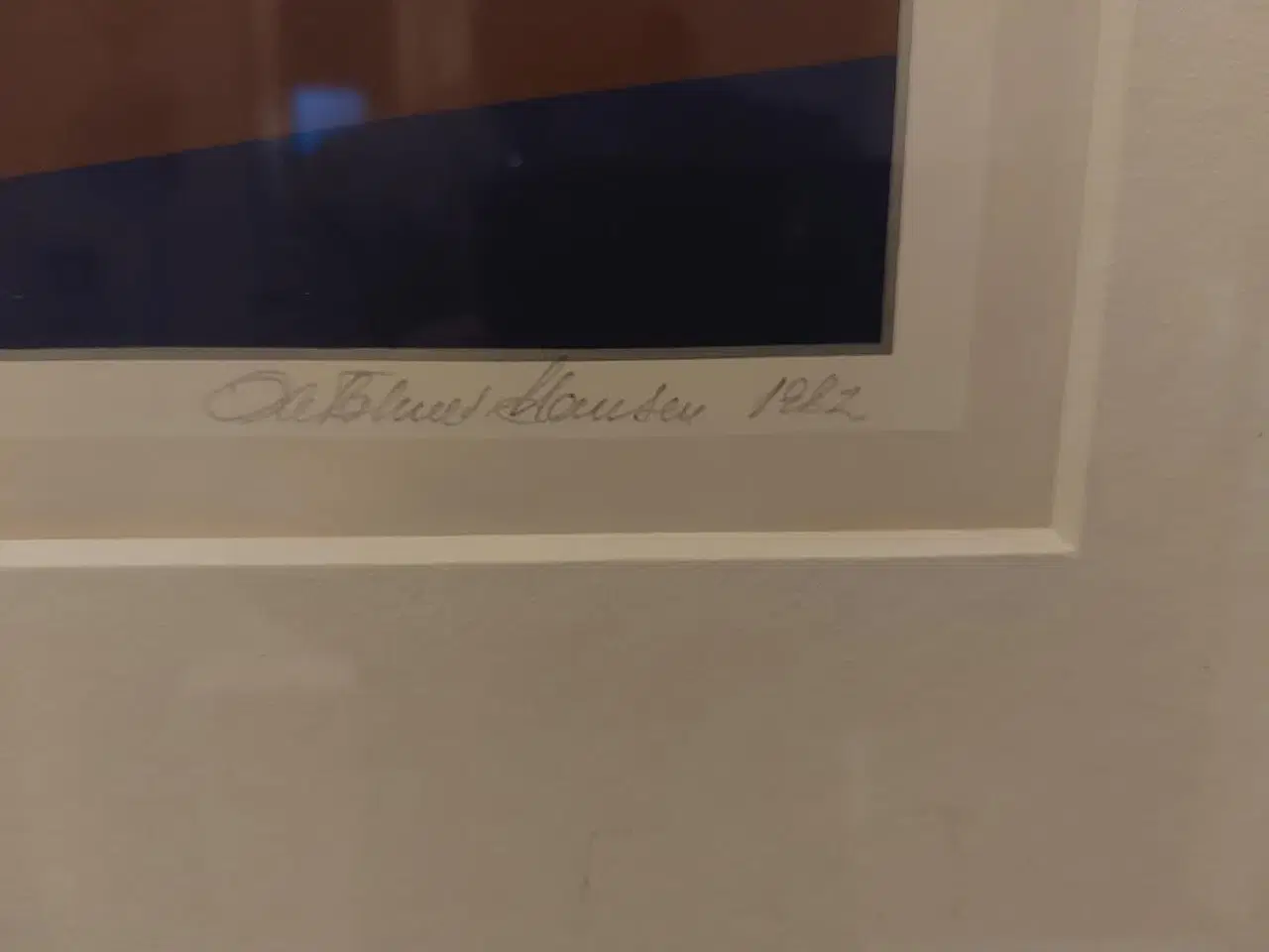 Billede 3 - Litografi Ole Folmer Hansen