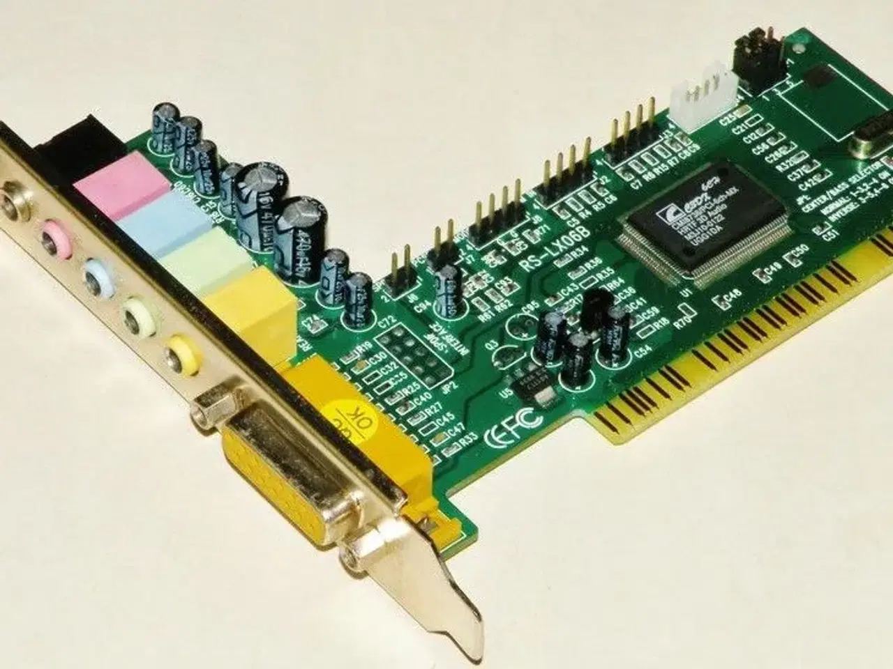 Billede 1 - Lydkort CMI 8738/PCI-6ch-MX RS-LX06B