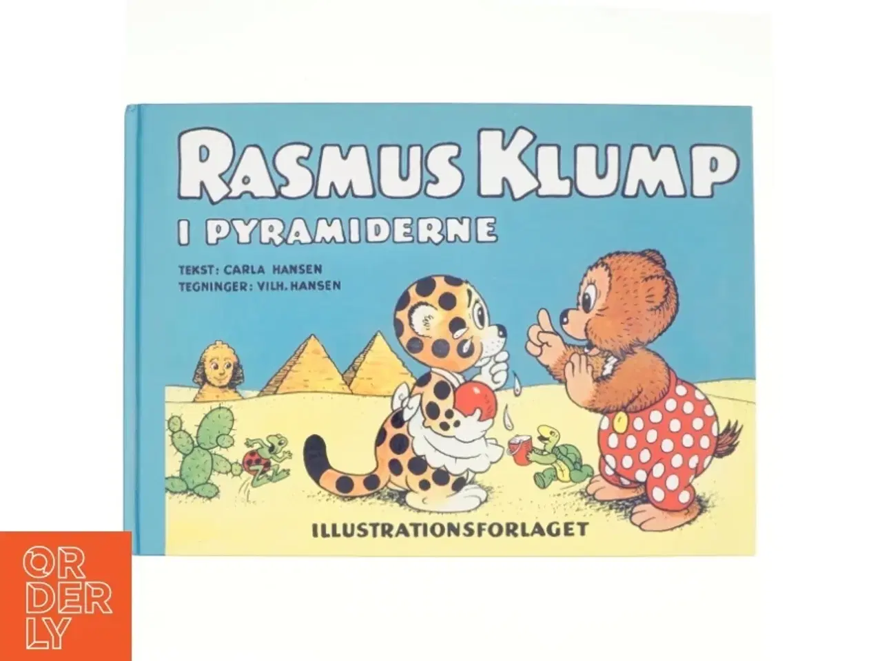 Billede 1 - Rasmus Klump i pyramiderne af Carla Hansen, Vilh Hansen (Bog)