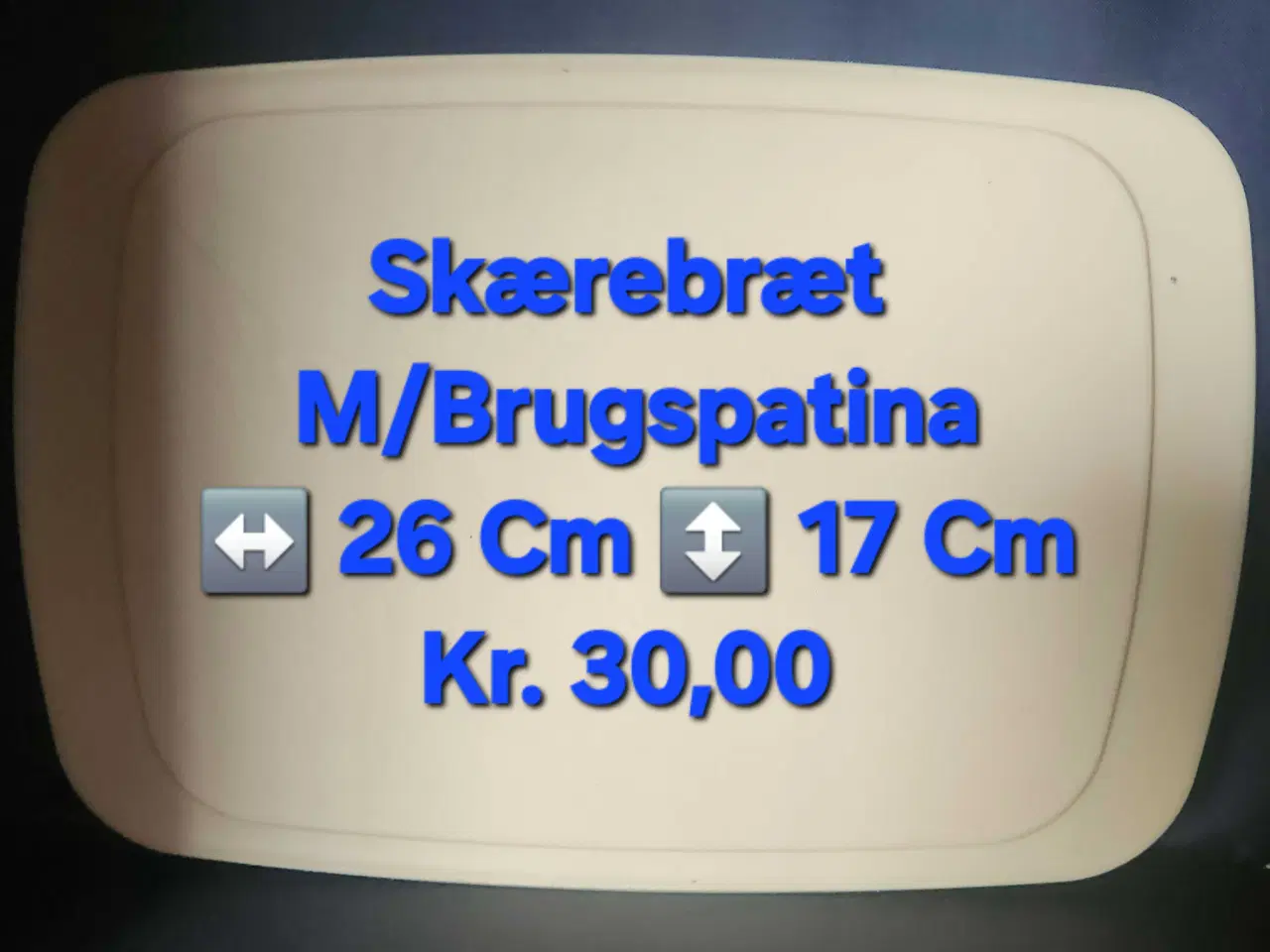 Billede 1 - Tupperware skærebræt 