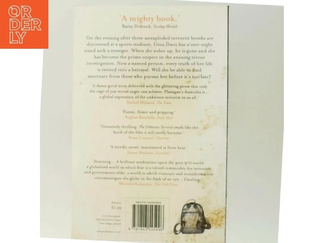 Billede 3 - The unknown terrorist af Richard Flanagan (Bog)