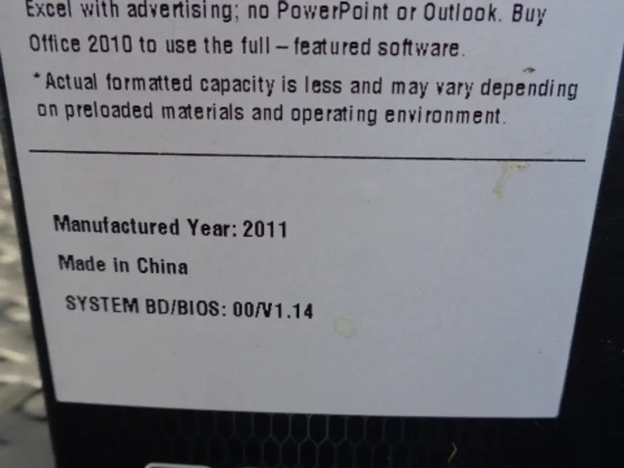 Billede 7 - Aspire One D257