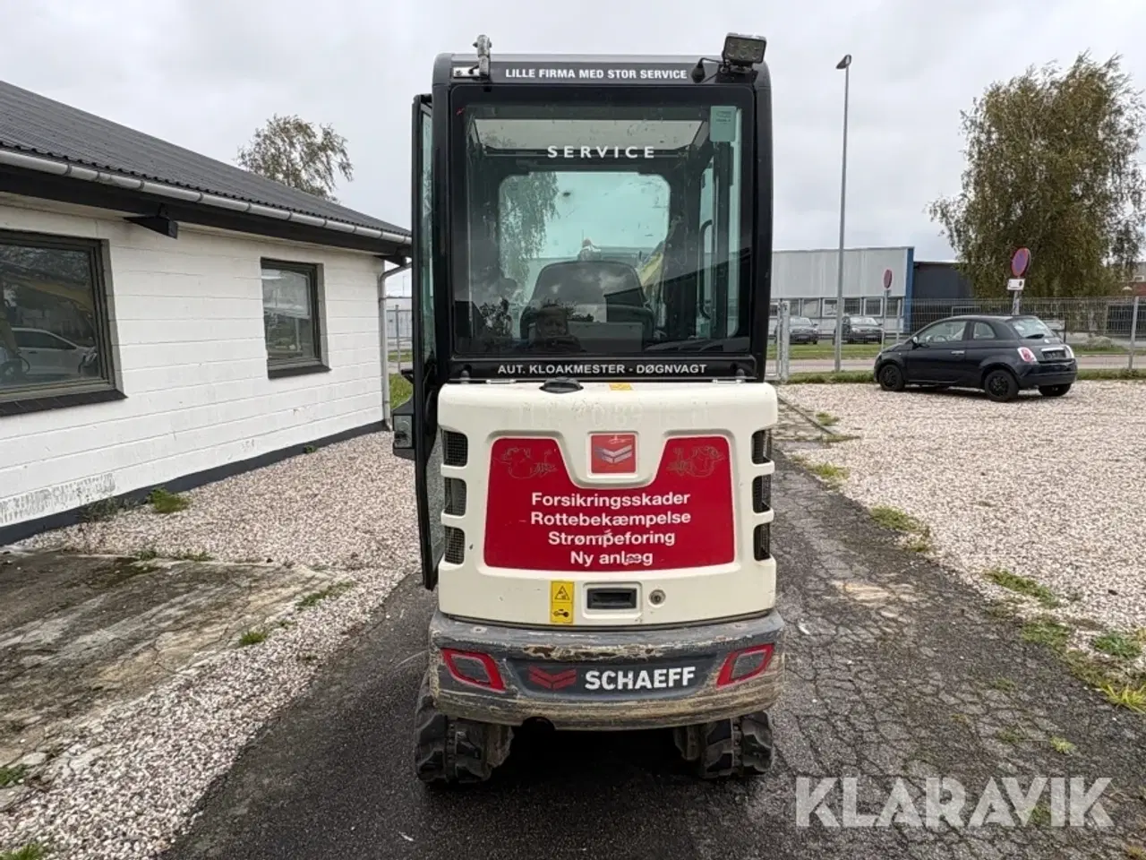 Billede 4 - Minigraver Yanmar TC19 med 4 skovle
