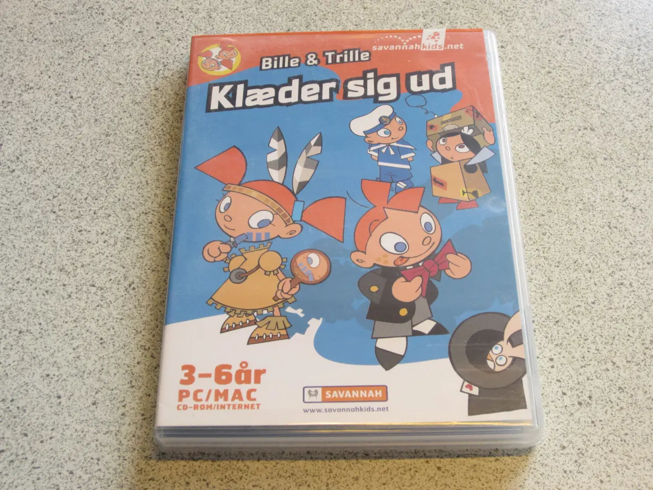 Billede 1 - PC-spil - Bille & Trille - Klæder sig ud